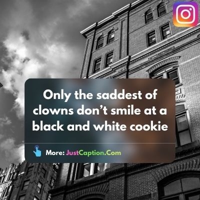 Captions for Black and White Pictures