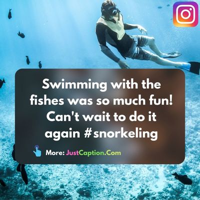 180+ Best Underwater Snorkeling Captions for Instagram