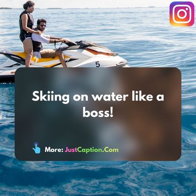 Attitude Jet Ski Captions