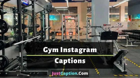 Gym Instagram Captions