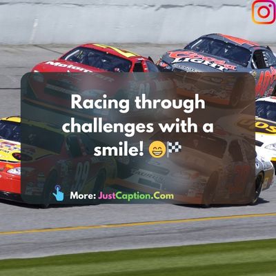 Short Racing Instagram Captions